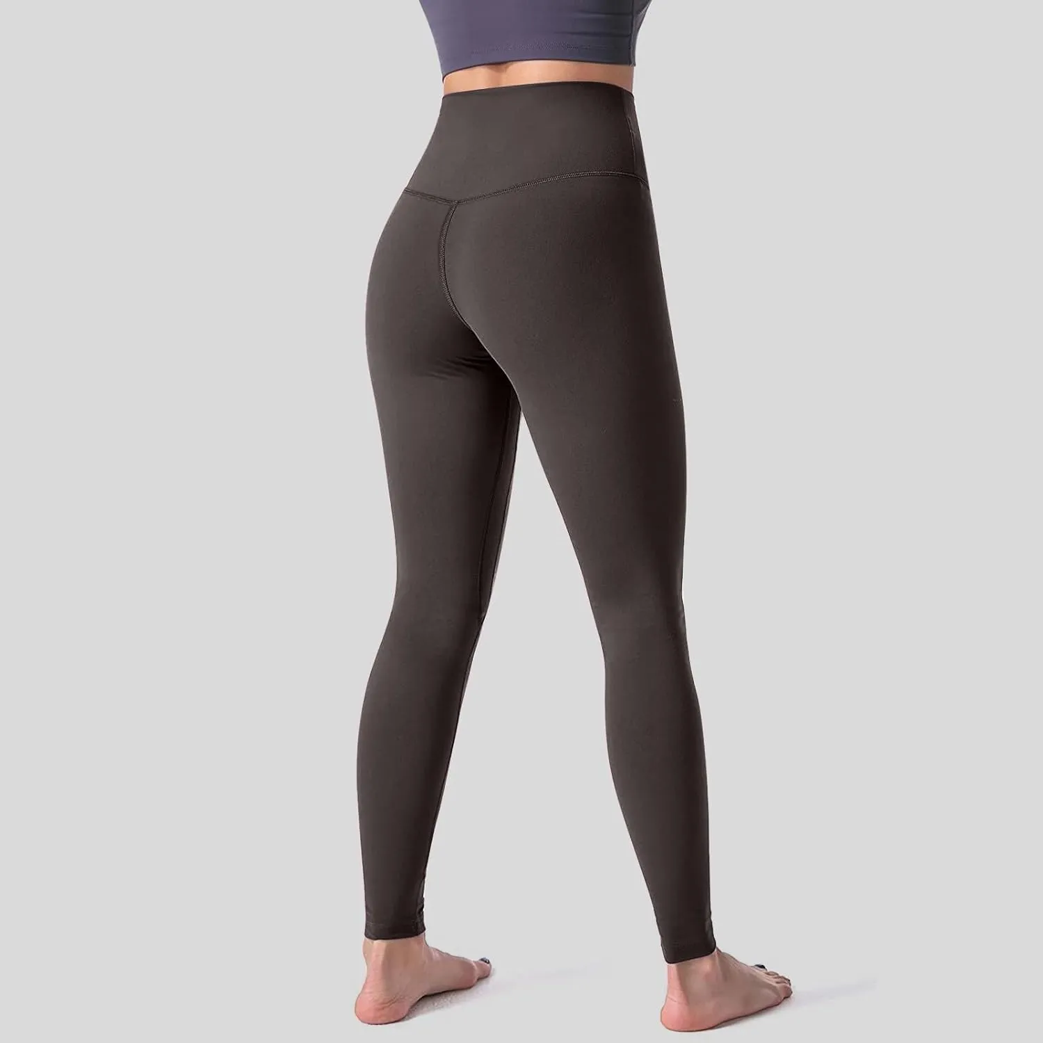 7/8 Yoga Leggings for Women Petite Work Out Leggings Gym Activewear Soft Stretchy Compression Athletic Leggings
