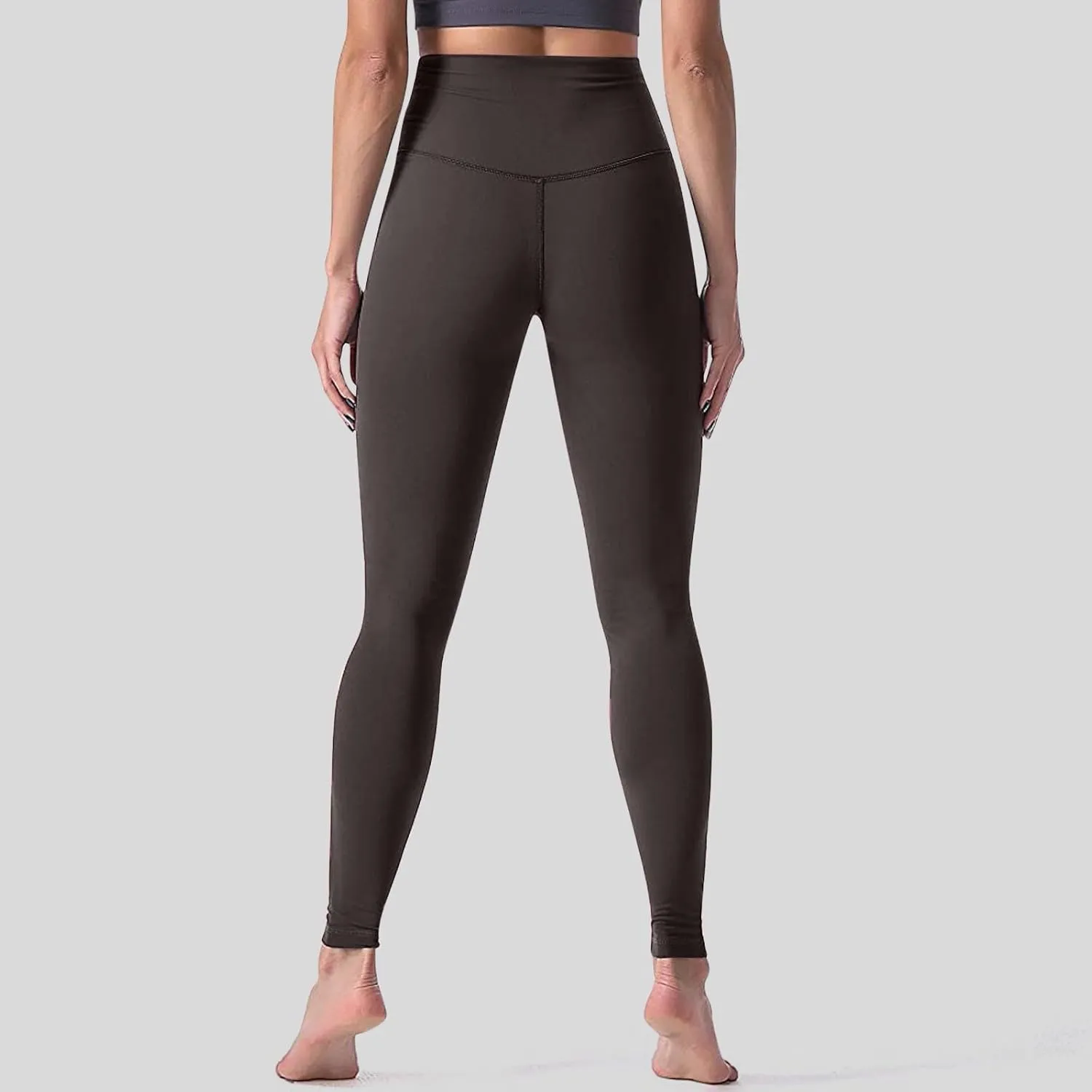 7/8 Yoga Leggings for Women Petite Work Out Leggings Gym Activewear Soft Stretchy Compression Athletic Leggings