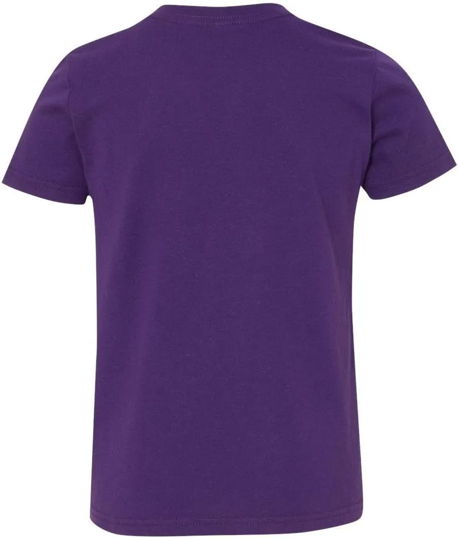Bella Canvas 3001Y Youth Jersey Short-Sleeve T-Shirt
