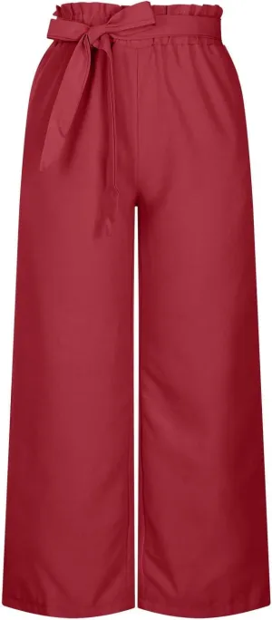 Casual Wide Leg Pants for Women,High Waisted Lightweight Palazzo Pants,Summer Fashion Loose Straight Leg Trousers