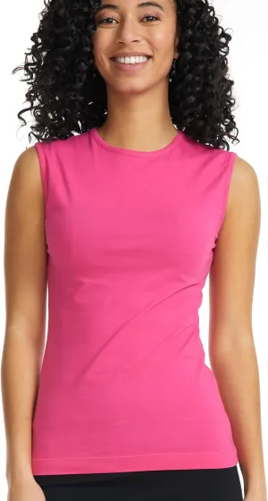 ESTEEZ Women's Tank Top Base Layering Camisole Fitted Sleeveless T-Shirt