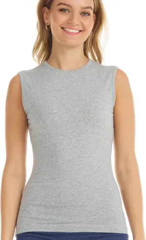 ESTEEZ Women's Tank Top Base Layering Camisole Fitted Sleeveless T-Shirt