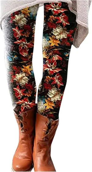Fleece Lined Leggings Women Button High Denim Women Solid Elastic Color Pants High Waisted Thermal Winter Womens