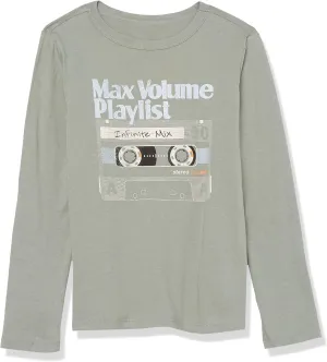 GAP Boys' Long Sleeve Graphic Tee T-Shirt