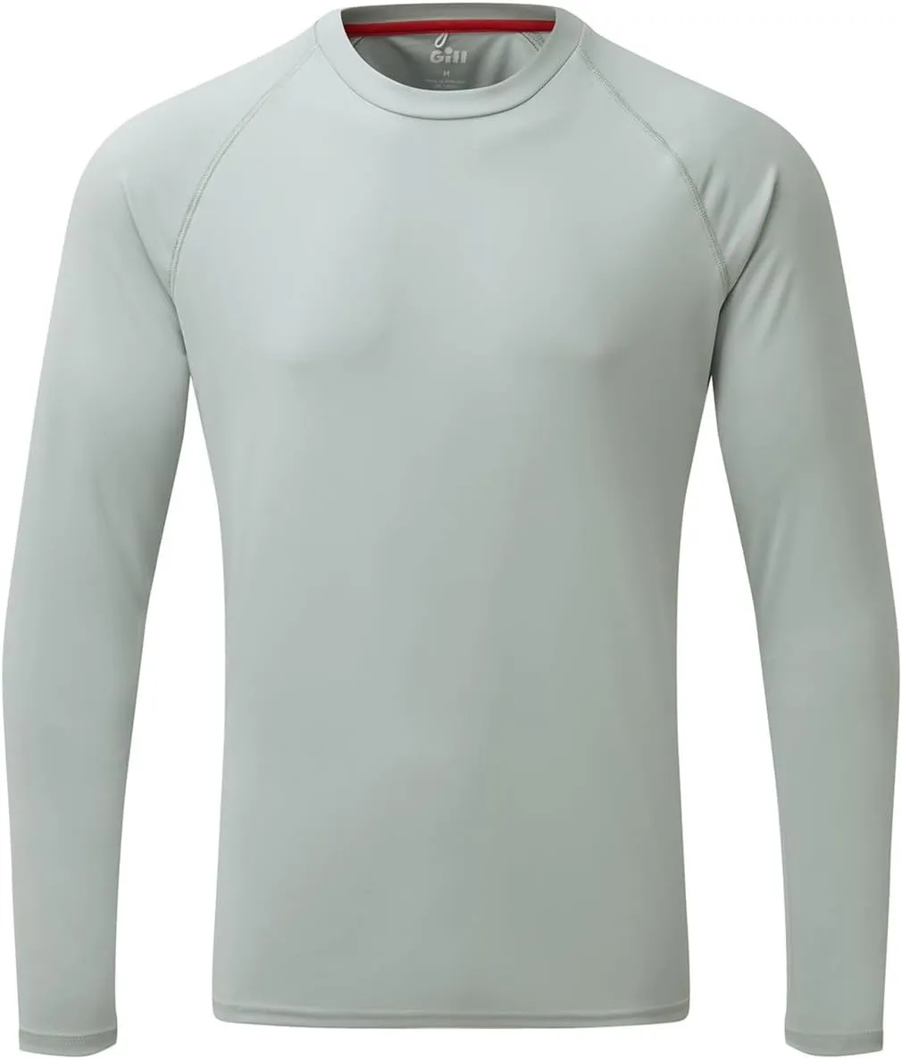 Gill Mens Long Sleeve UV Tec T-Shirt - 50  UV Sun Protection