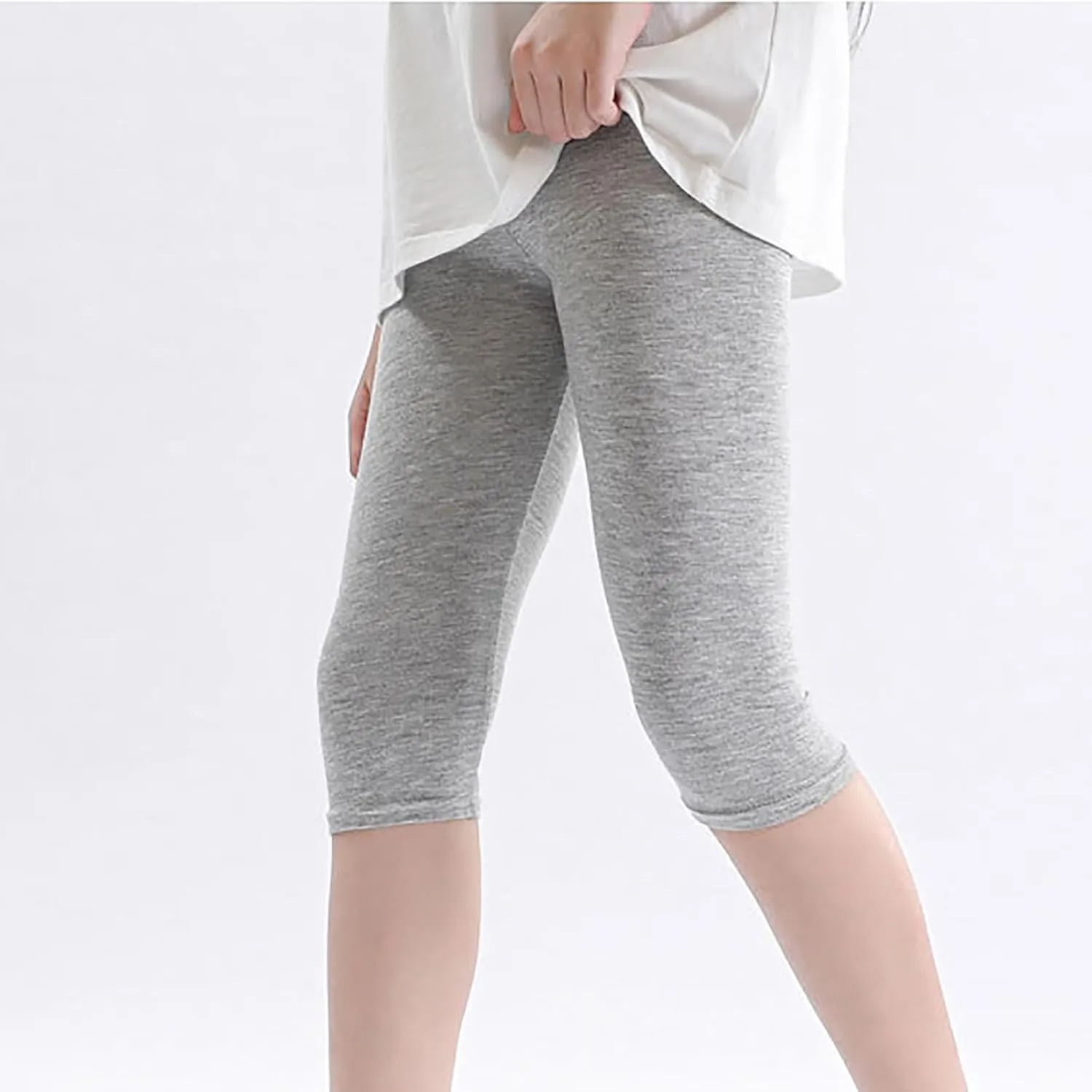 Girl's Leggings High Waisted Full Length Lightweight Baggy Pants Classic Sports Workout Running Yoga Pants