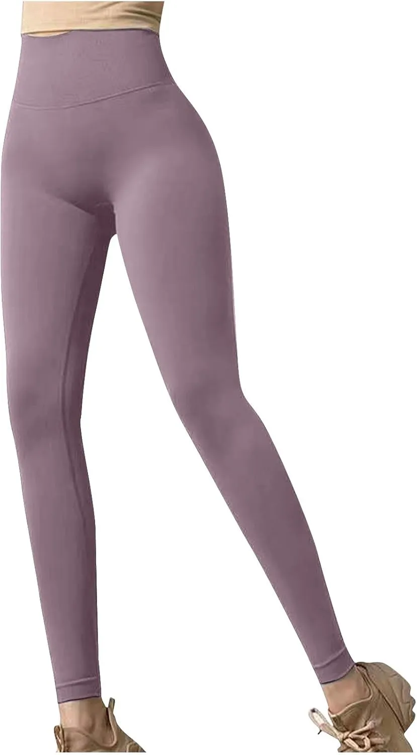 High Waist Leggings for Women Hip Lifting Fitness Pants Tight Fitting Tummy Control Sports Yoga Pants