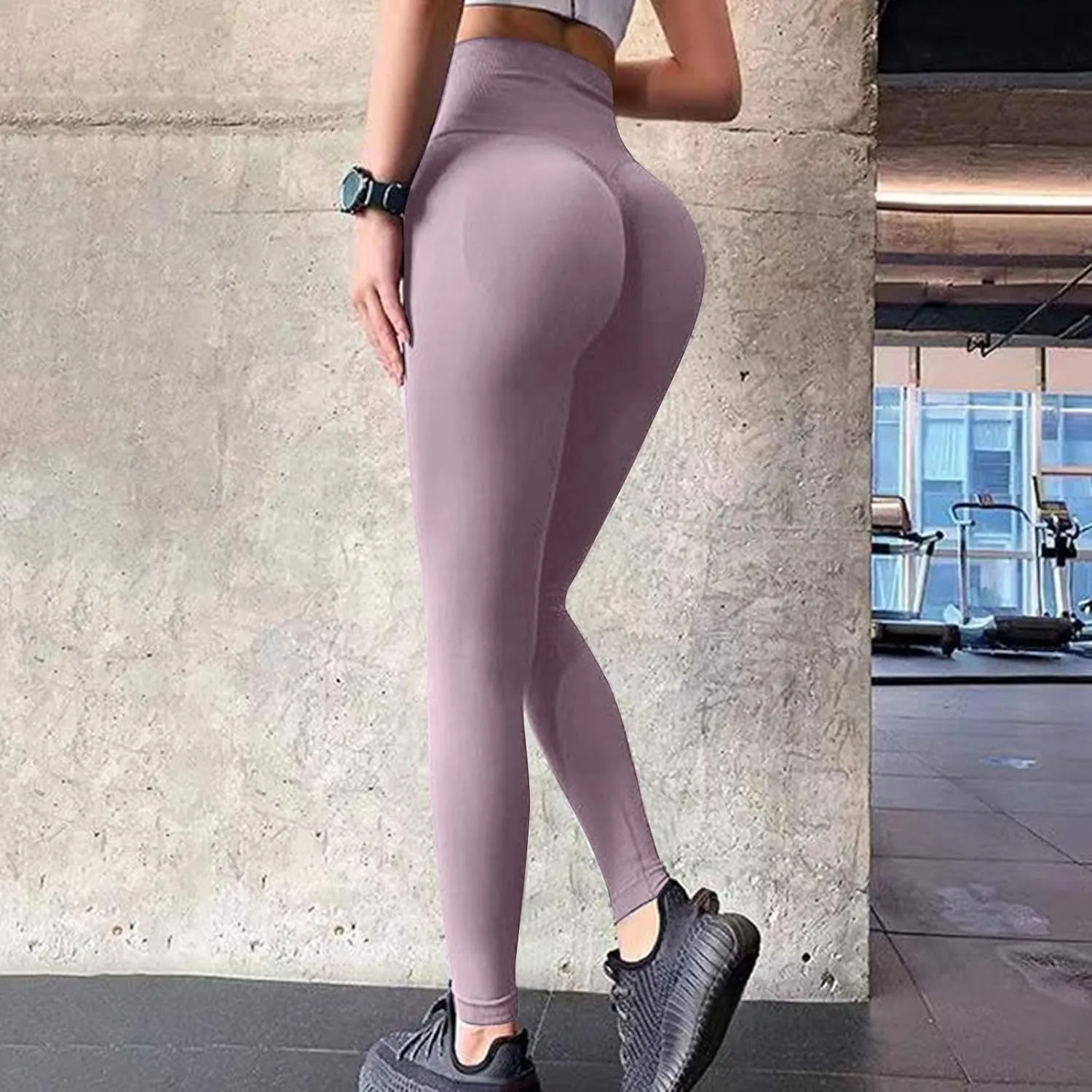 High Waist Leggings for Women Hip Lifting Fitness Pants Tight Fitting Tummy Control Sports Yoga Pants