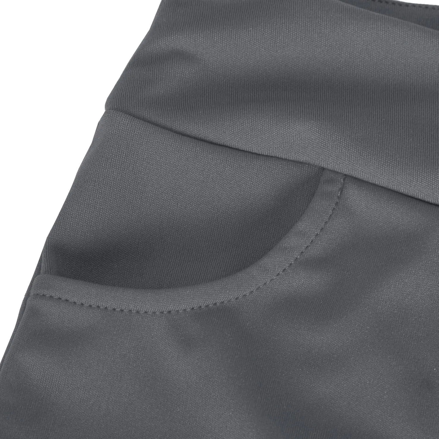 High Waisted Capri Pants for Women Dressy Business Casual Pants Straight Leg Dress Pants Cropped Trousers Slacks