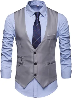 LCMTWX Mens Lightweight Vest Plaid Print Buckle Sanding Sleeveless T Shirt Vest White Vest For Men Black Powder Mens