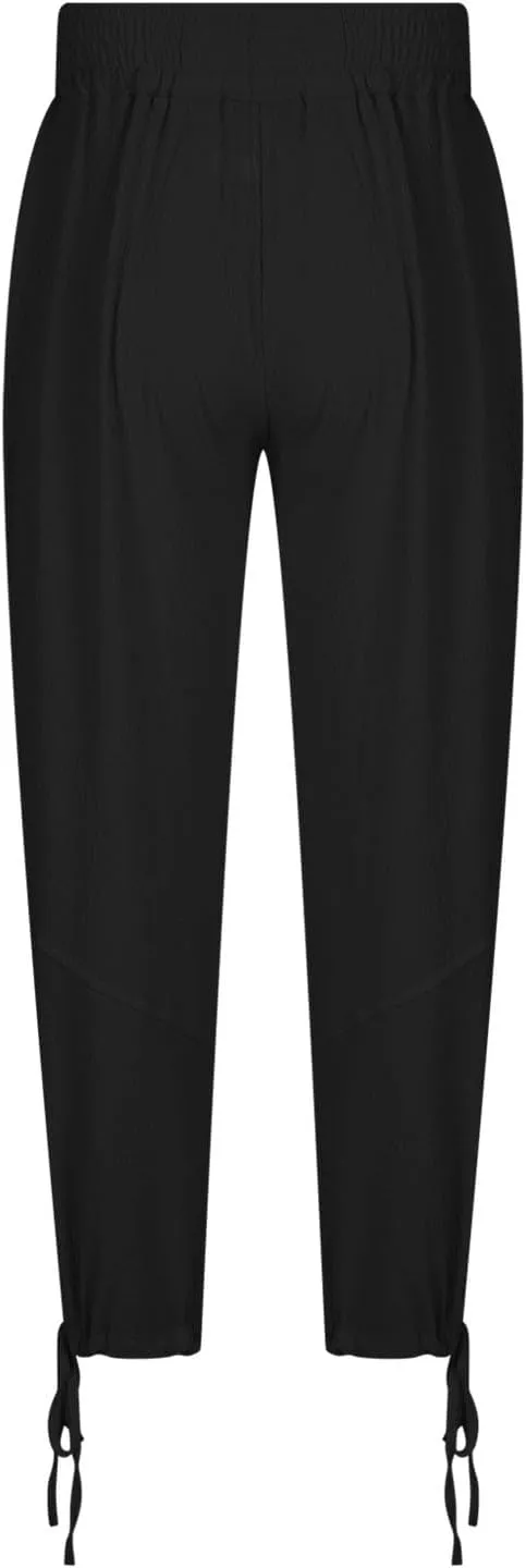 Linen Baggy Harem Pants Men Lightweight Casual Drawstring Elastic Waisted Solid Palazzo Trousers with Pockets