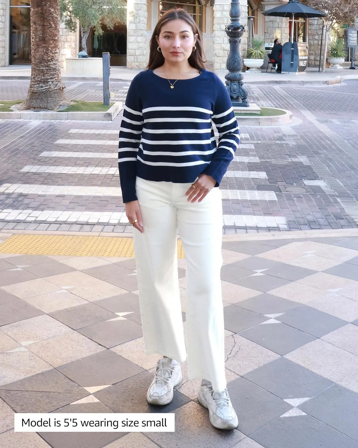 luvamia Wide Leg Jeans for Women High Waisted Relaxed Fit Trendy Stretchy Denim Pants Ankle Trouser Jeans with Pockets