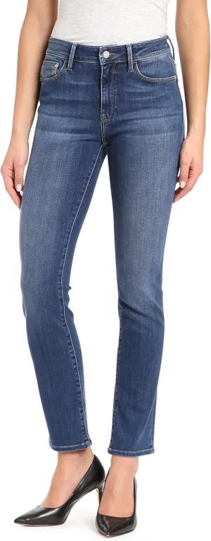 Mavi Kendra Women's Straight Leg Jeans, High Rise Jeans for Women, Boyfriend Jeans