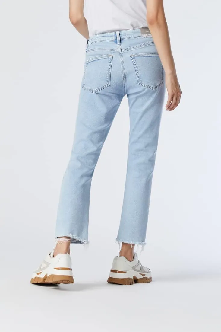 Mavi Women's Viola High Rise Straight Leg Jeans