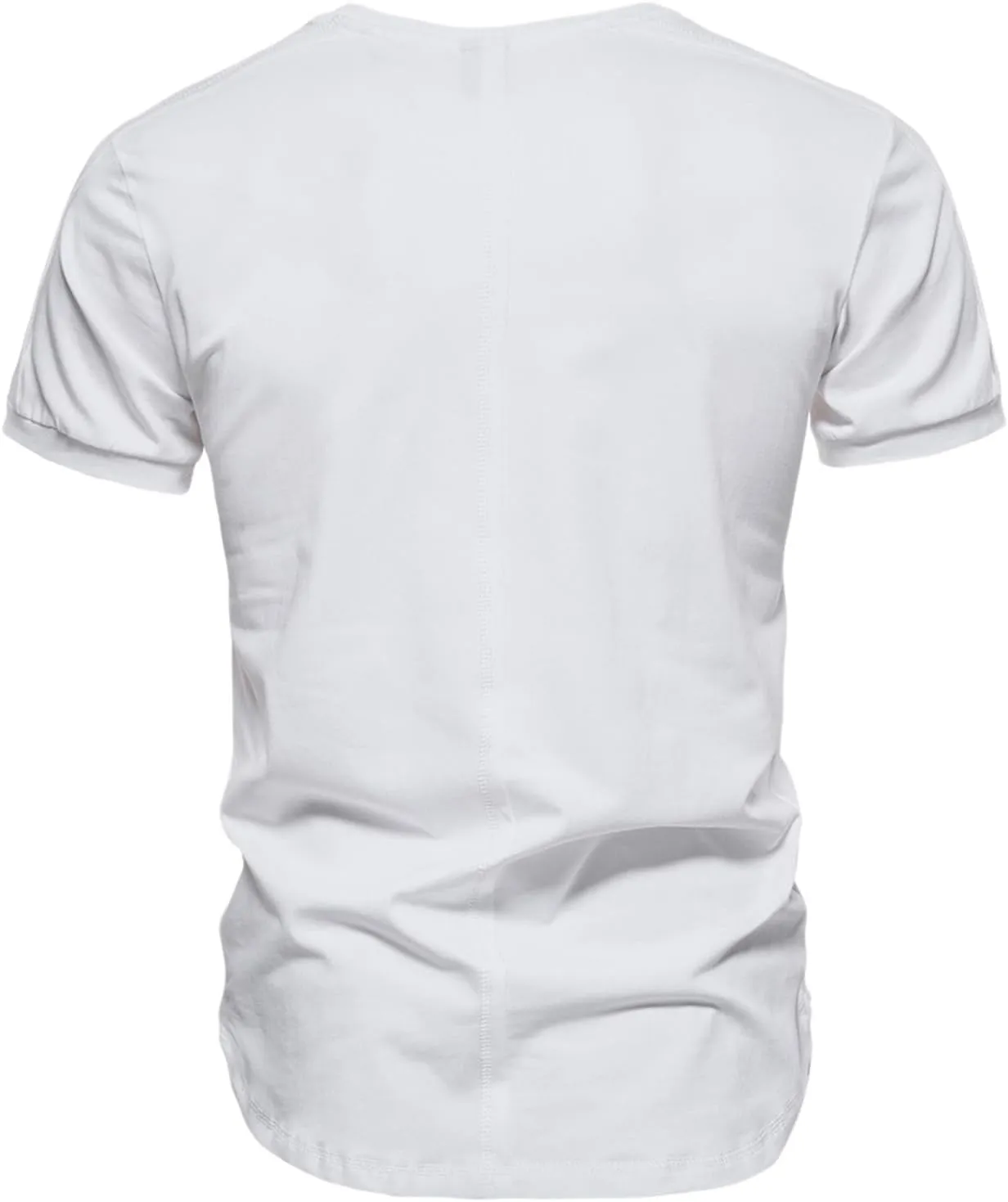Men's Casual Pullover T Shirts Quick Dry Workout Undershirts Crew Neck Short Sleeve Top Summer Slim Fit Athletic Tops