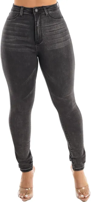 Moda Xpress Ultra High Waisted Jeans for Women - Skinny Jeans - Stretchable Slim Fit Jeans