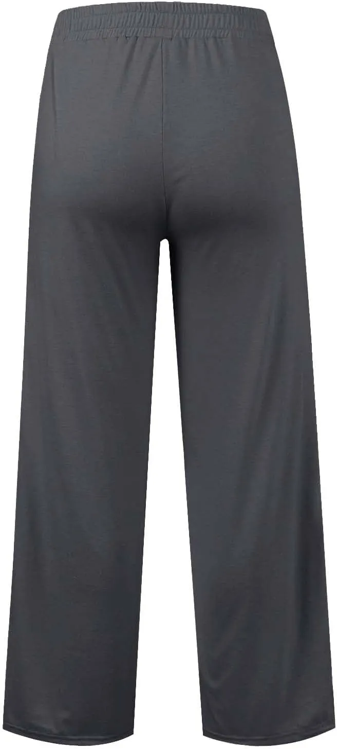 Oversized Wide Leg Sweatpants Women Elastic Drawstring Straight Leg Sweatpants Low Waisted Baggy Lounge Pants Pocket