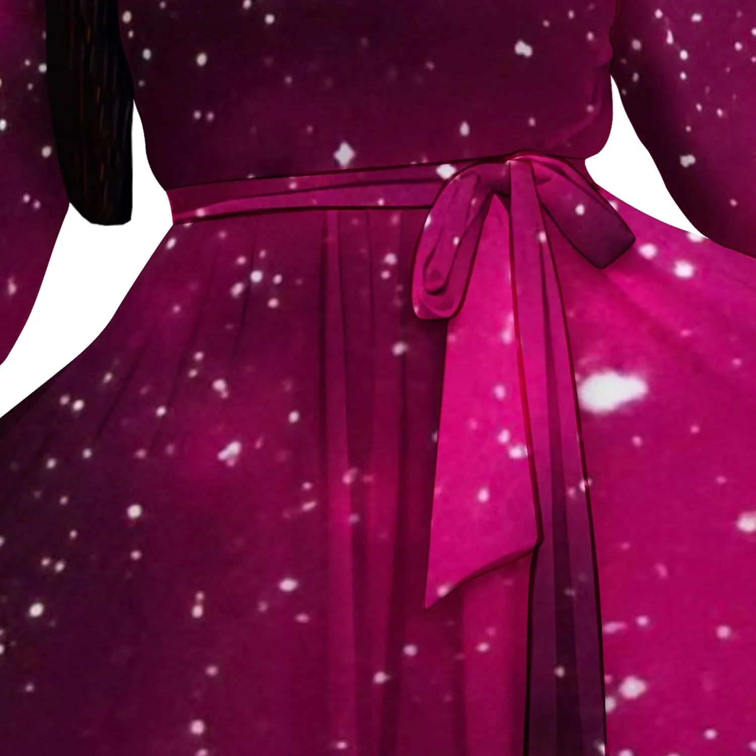Plus Size Dresses for Curvy Women Sexy Long Sleeve Round Neck Wrap Floor Length Maxi Sundress with Belt Maxi Dress