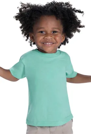 RABBIT SKINS Toddler Cotton Crewneck Short-Sleeve T-Shirt