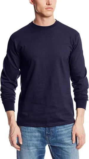 Soffe Men's Long-Sleeve Cotton T-Shirt