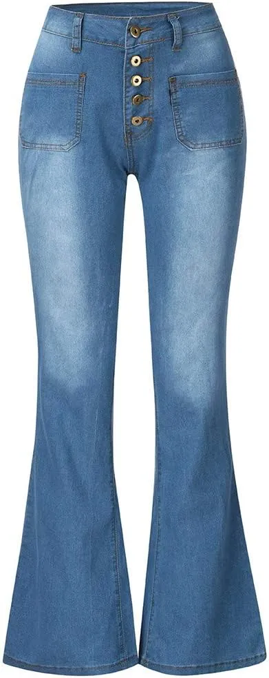 Straight Leg Jeans for Women Jeans Poket Pants Mid Casual Denim Lace Women's Jeans Straight Leg Jeans for Women