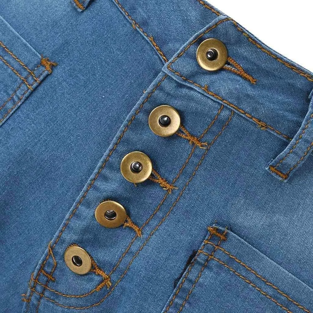 Straight Leg Jeans for Women Jeans Poket Pants Mid Casual Denim Lace Women's Jeans Straight Leg Jeans for Women