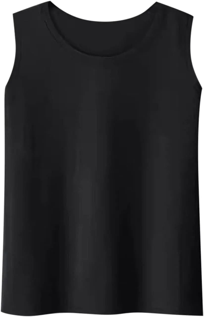 Tank Top for Women Casual Comfy Ultra Soft Sleeveless T-Shirt Classic Fit Layering Undershirt