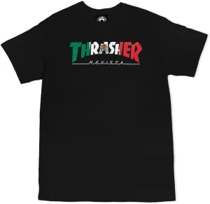 Thrasher Men's Mexico Revista Short Sleeve T Shirt
