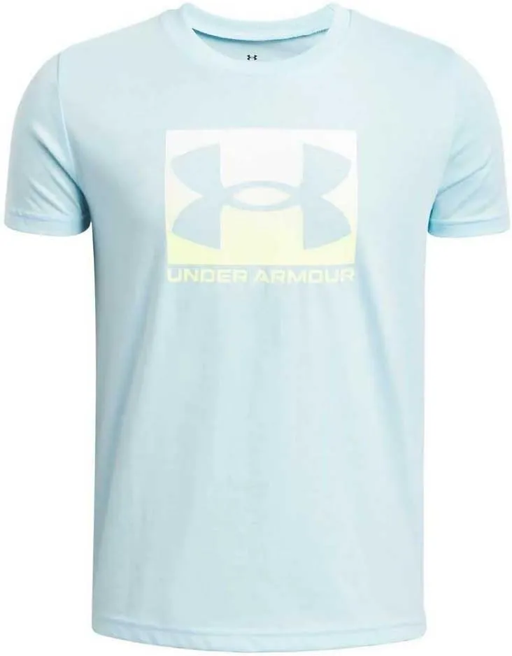 Under Armour Boys' Boxed Logo Short Sleeve T Shirt