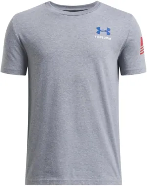 Under Armour Boys' Freedom Flag Short Sleeve T Shirt