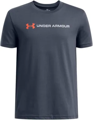 Under Armour Boys' Logo Wordmark Short Sleeve T Shirt