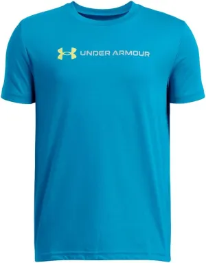 Under Armour Boys' Logo Wordmark Short Sleeve T Shirt