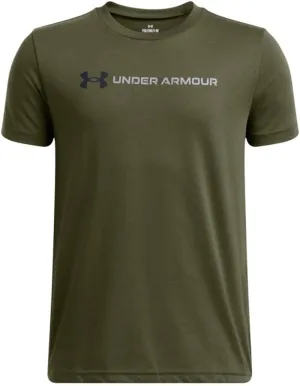 Under Armour Boys' Logo Wordmark Short Sleeve T Shirt