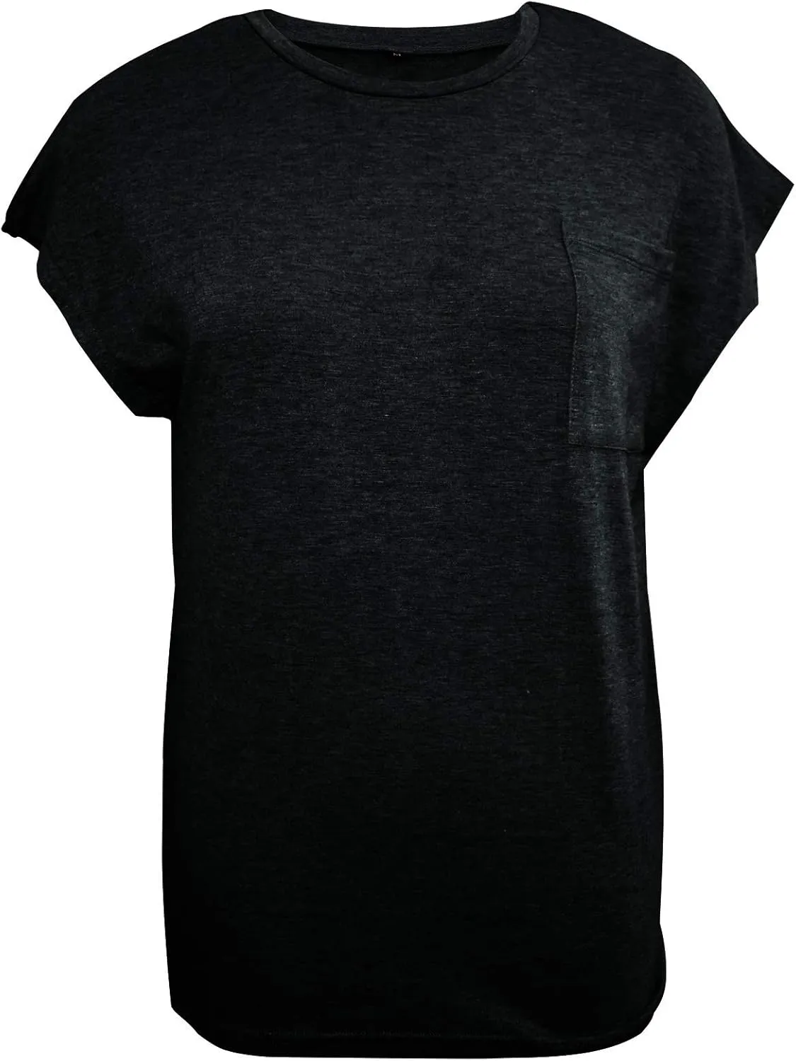 WMZCYXY Womens Summer Tops Sleeveless T Shirt Crew Neck Casual Loose Fitting Shirts with Pocket