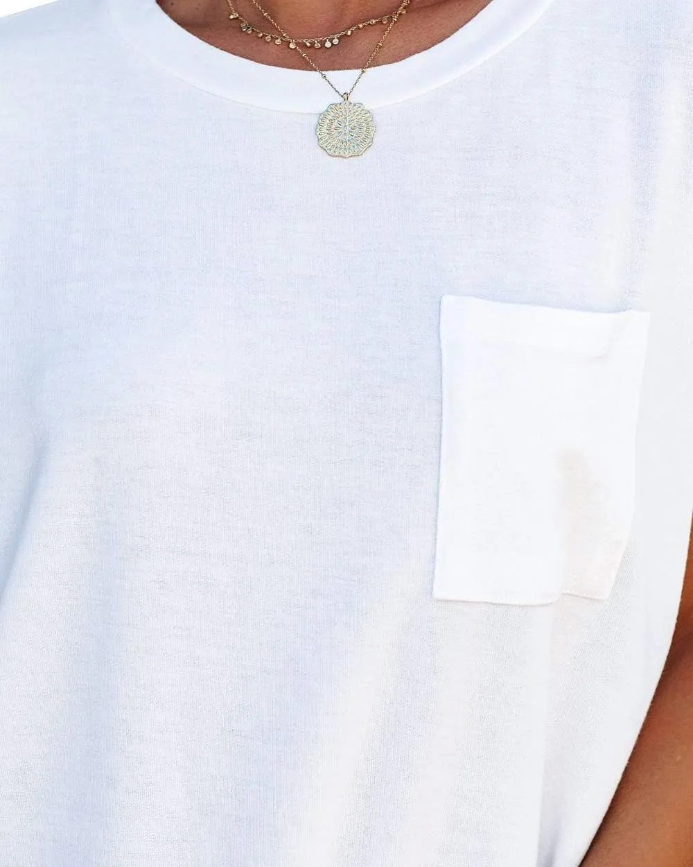 WMZCYXY Womens Summer Tops Sleeveless T Shirt Crew Neck Casual Loose Fitting Shirts with Pocket