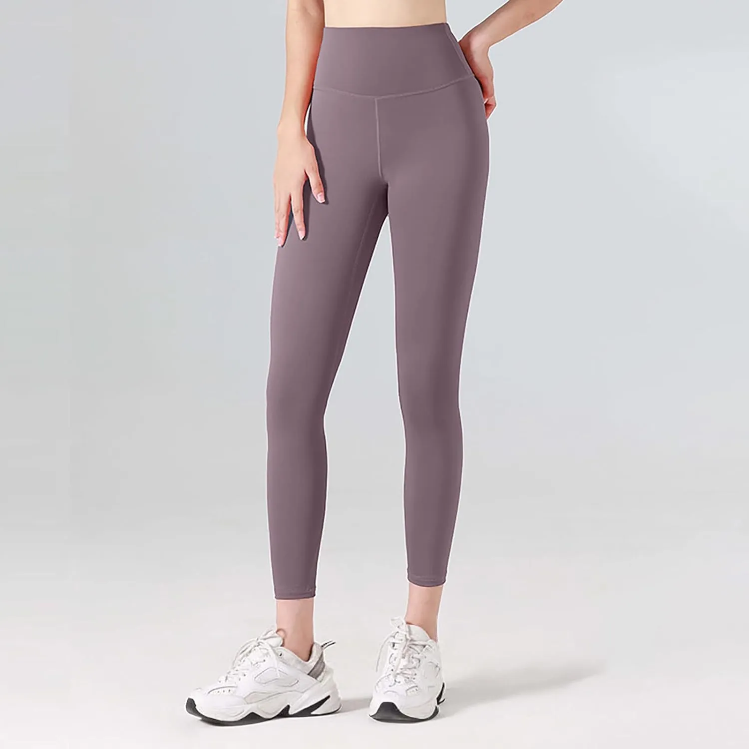 Women Yoga Pants Flared Pants for Women Solid Color High Waisted Yoga Pants Crossover Yoga Pants with Tummy Control