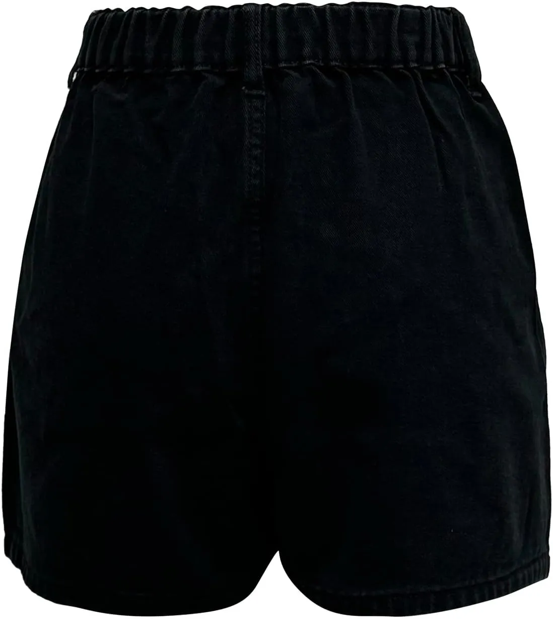 Women's Denim Pants Summer Baggy High Waisted Flowy Wide Leg Buttons Pleated Casual Jean Shorts 2025 Fashion Shorts