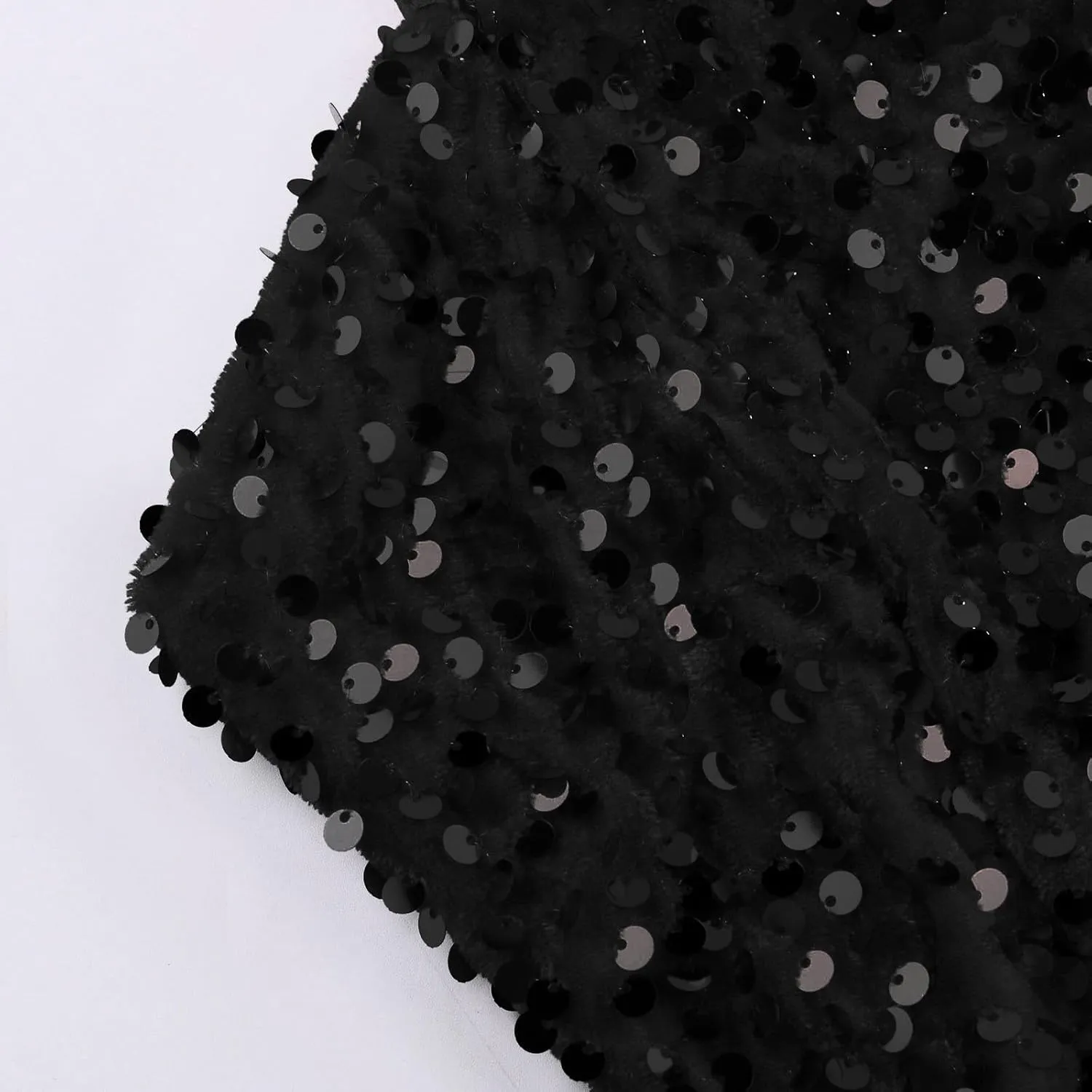 Women's Summer Sexy Elegant Trendy Solid Color Cold Shoulder Sequins Split Party Cocktail Prom Dress, S-3XL